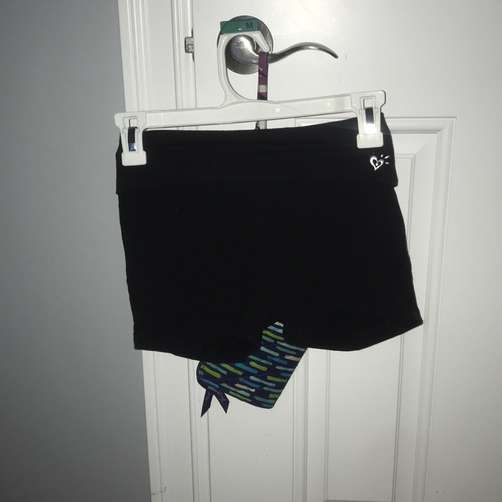 Yoga shorts.